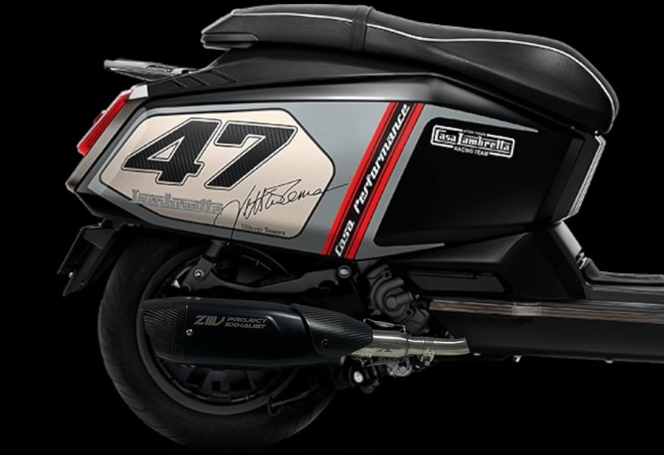 ZIIV PROJECT SP Performance Exhaust Lambretta X300/X200