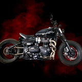 2024 ZIIV PROJECT TD Full Titanium Exhaust TRIUMPH BONNEVILLE / SPEED TWIN / THRUXTON