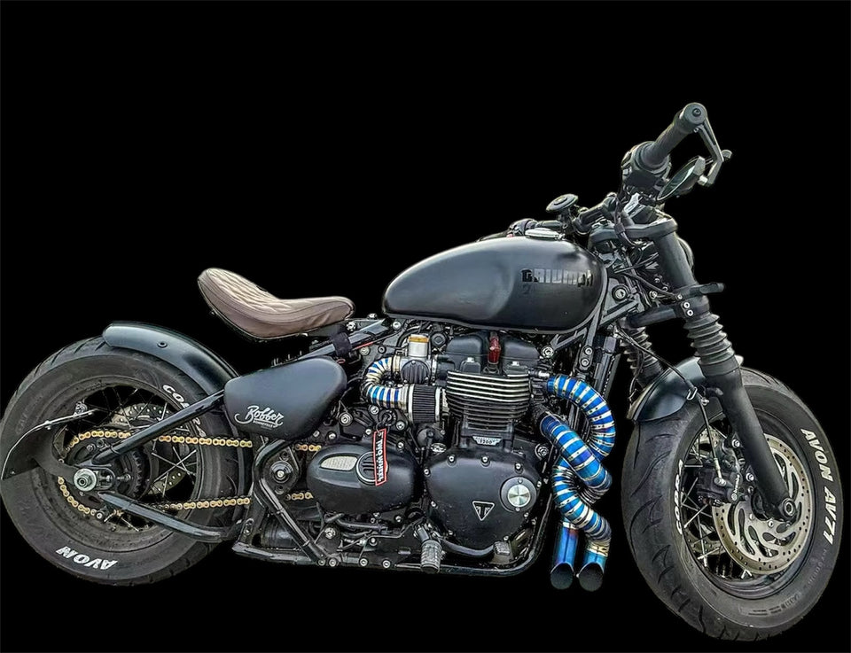 ZIIV PROJECT TD Full Titanium Exhaust TRIUMPH BONNEVILLE / SPEED TWIN / THRUXTON