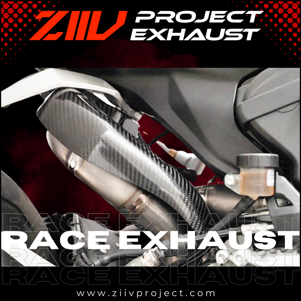 DUCATI Panigale V2 / Streetfighter V2 / 899 / 959 / 1199 / 1299 Underbelly Full Titanium Exhaust 2011-2023